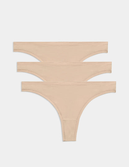 3'lü Flexifit™ Modal Tanga