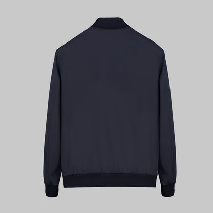 Dijon Fermuarlı Lacivert Mont