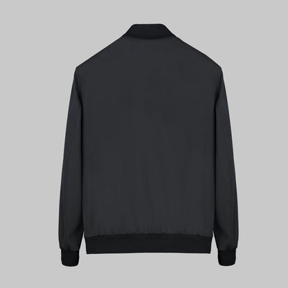 Dijon Fermuarlı Siyah Mont