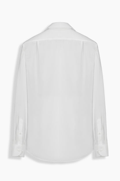 Doppio Uzun Kol Beyaz Gömlek
