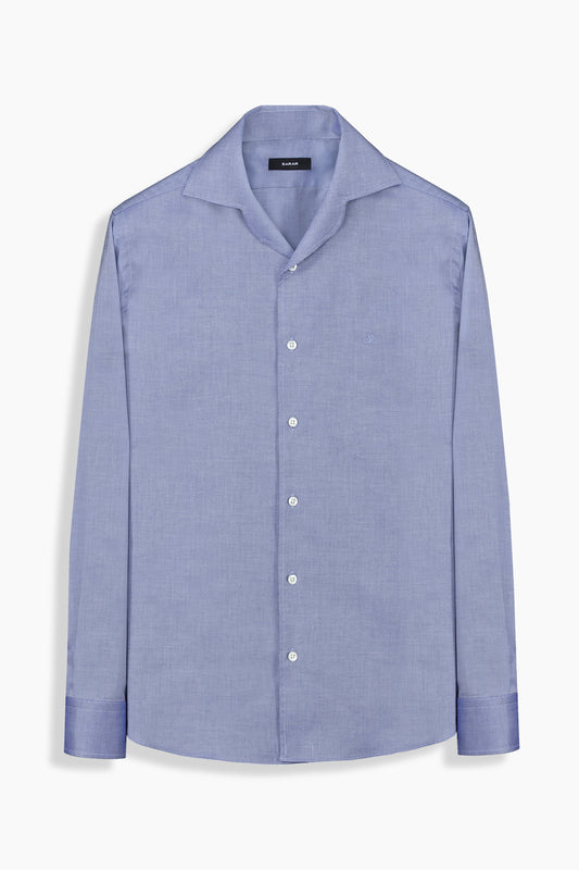 Doppio Uzun Kol Koyu Mavi Gömlek