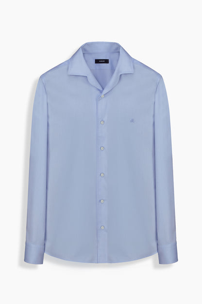 Doppio Uzun Kol Mavi Gömlek