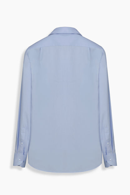 Doppio Uzun Kol Mavi Gömlek