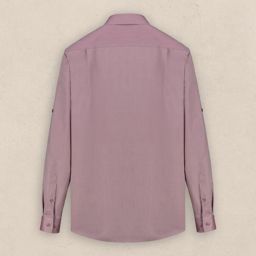 Drew Bordo Pamuklu Gömlek