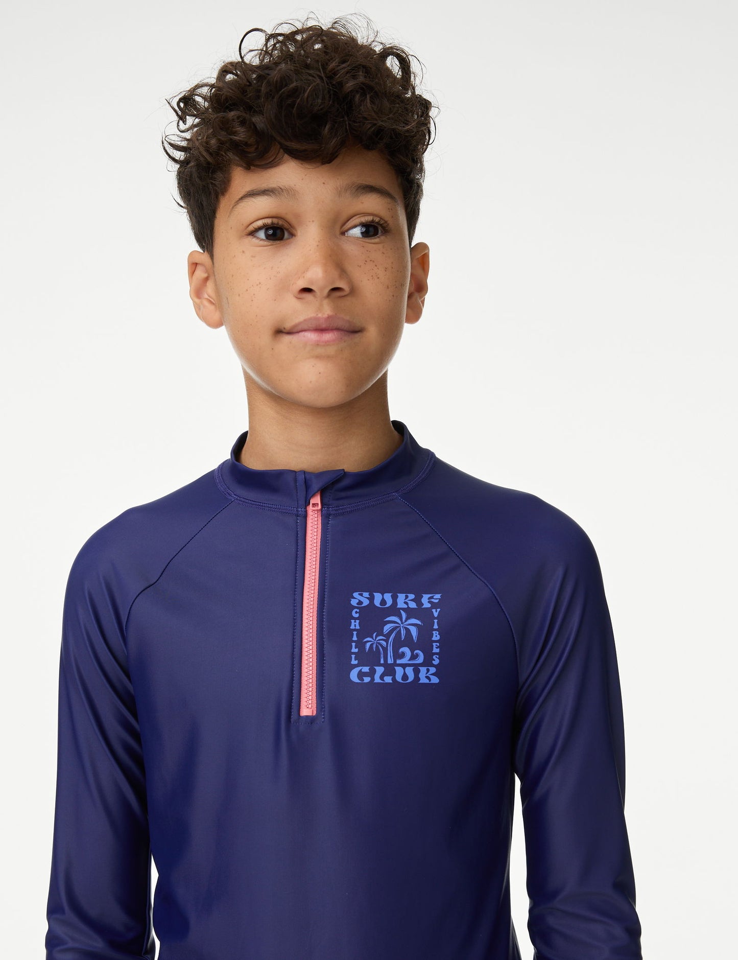 Fermuarlı Uzun Kollu T-shirt