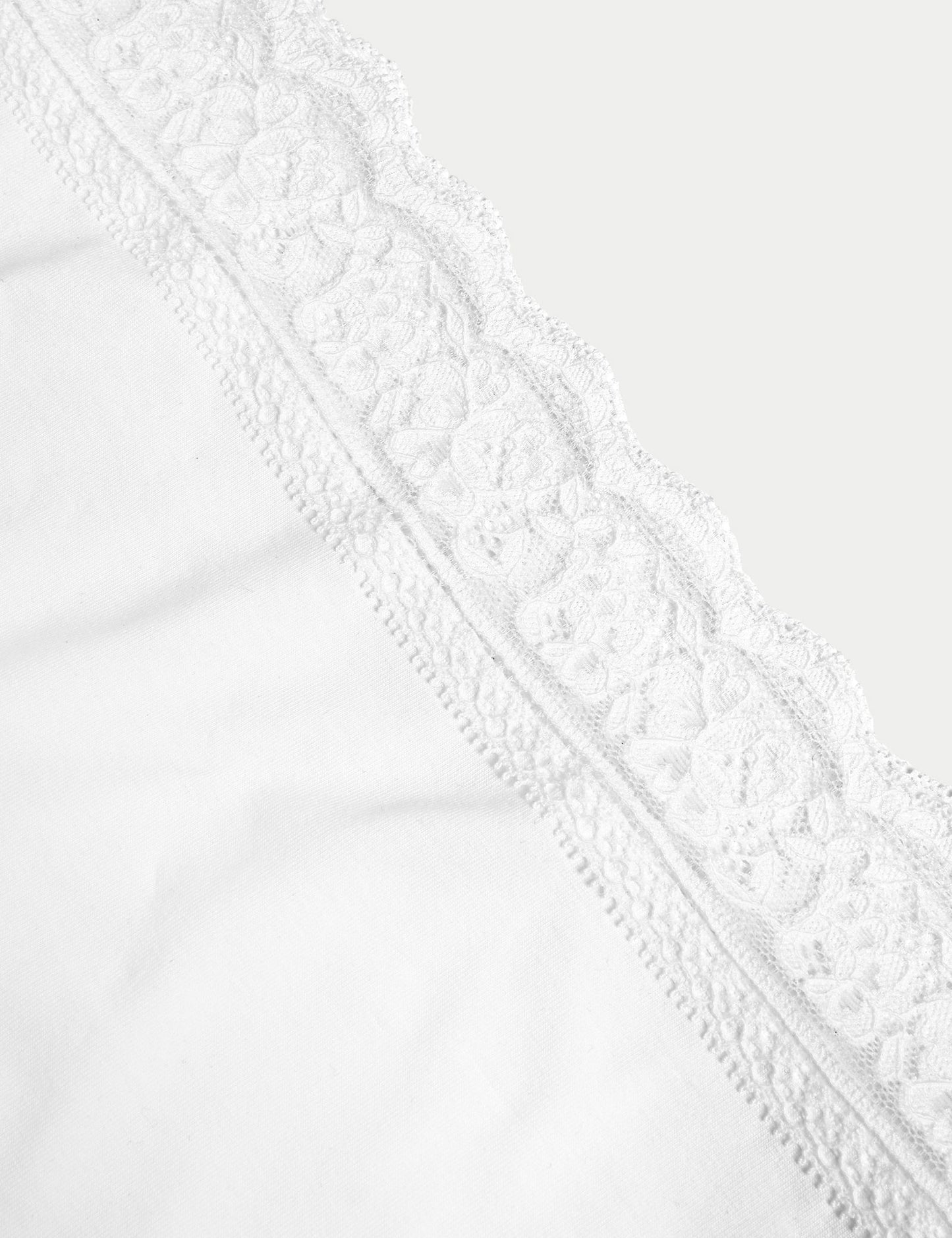 5'li Dantel Detaylı Full Brief Külot Seti