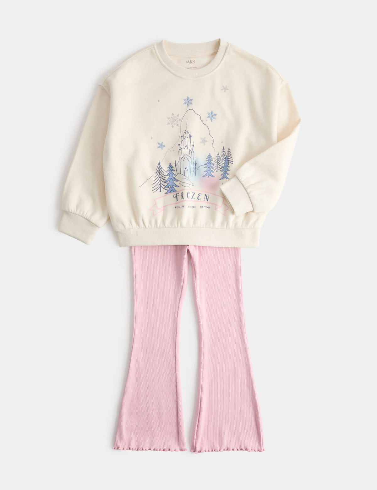 Disney Frozen Sweatshirt Ve Eşofman Altı Seti