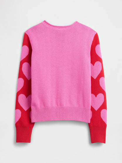 Pembe Relaxed Roll-neck Kazak