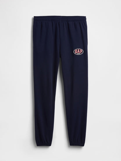 Lacivert Vintagesoft Terry Gap Logo Relaxed Jogger Eşofman Altı
