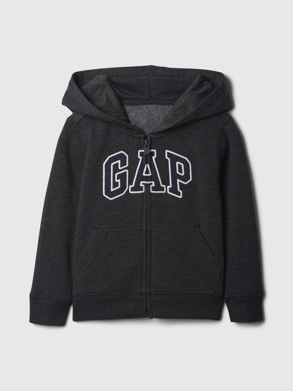 Siyah Gap Logo Fleece Sweatshirt