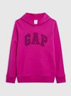 Pembe Gap Logo Kapüşonlu Sweatshirt