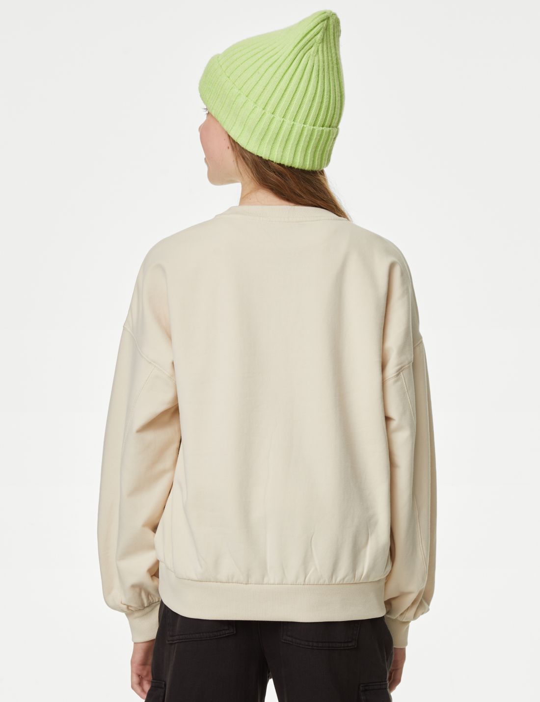 Snoopy™ Yuvarlak Yaka Sweatshirt (6-16 Yaş)
