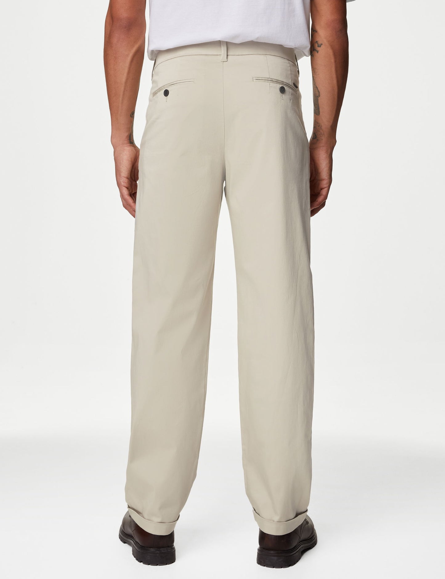 Tapered Fit Chino Pantolon