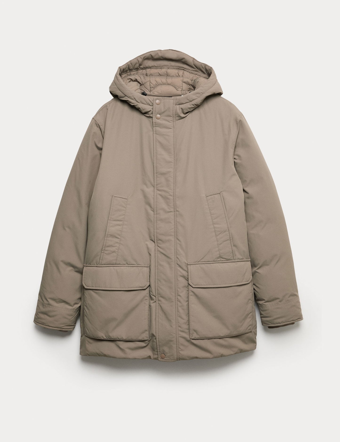 Thermowarmth Dolgulu Kapüşonlu Parka