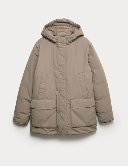Thermowarmth Dolgulu Kapüşonlu Parka