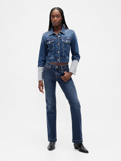 Mavi Pin-cuff Kısa Kol Icon Denim Ceket