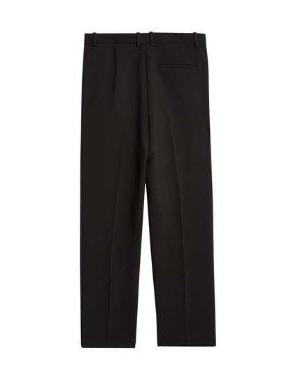 Yüksek Bel Straight Leg Pantolon