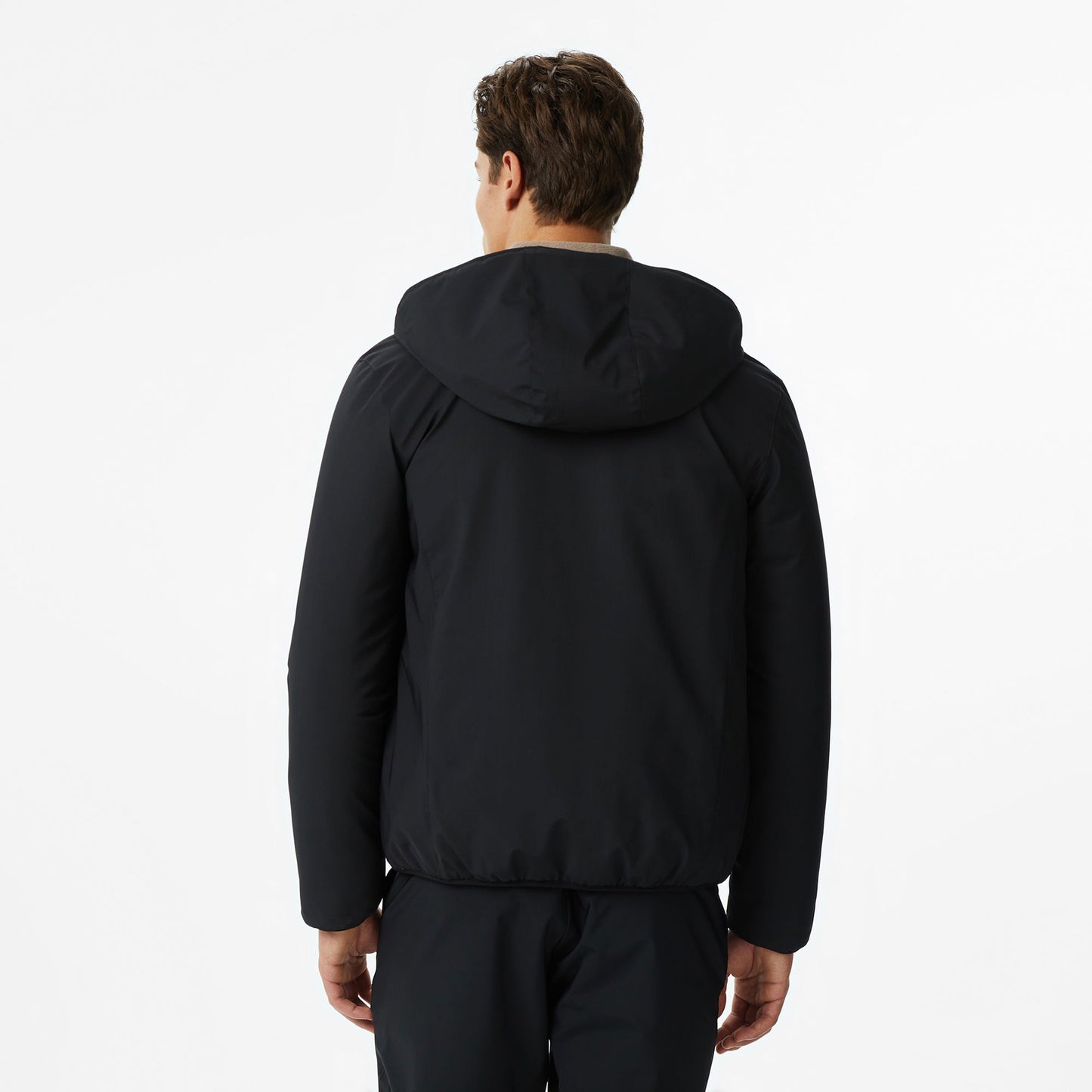 Nautica Erkek Siyah Regular Fit Çift Taraflı Mont