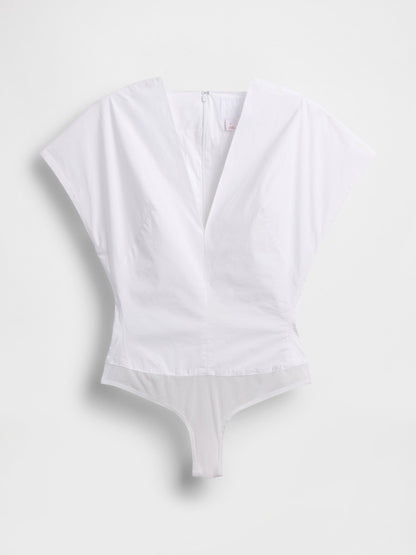Beyaz Gapstudio Poplin Bodysuit