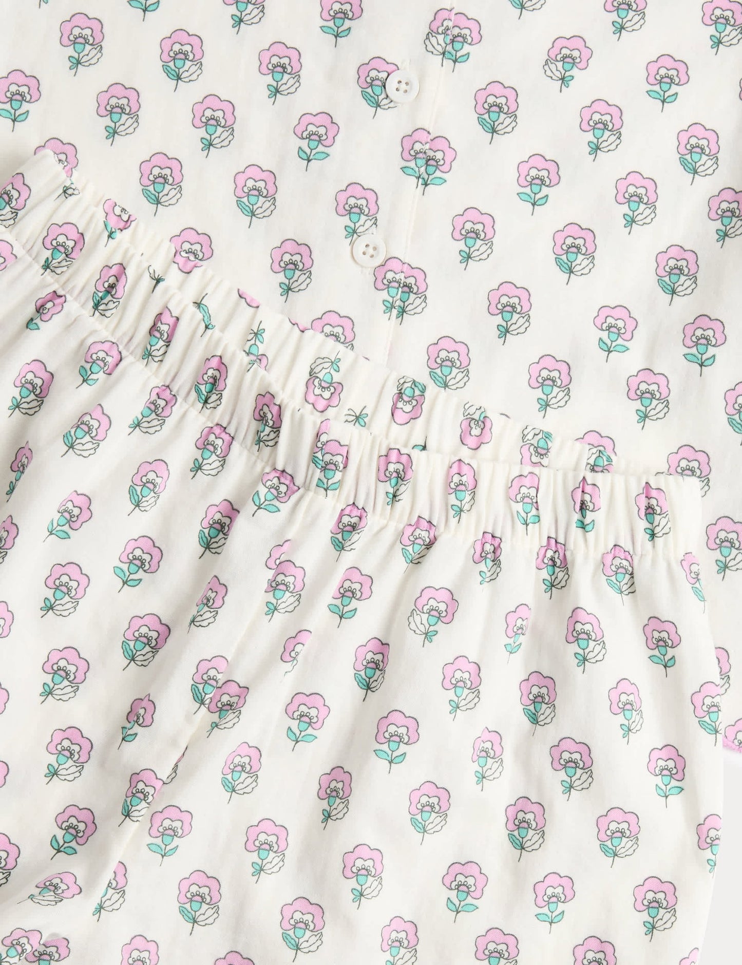 %100 Pamuk Pijama Takımı