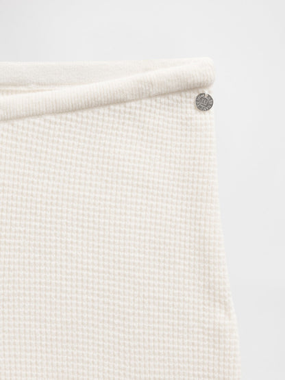 Kırık Beyaz Gap × Summer Fridays Cashsoft Waffle Boot Eşofman Altı