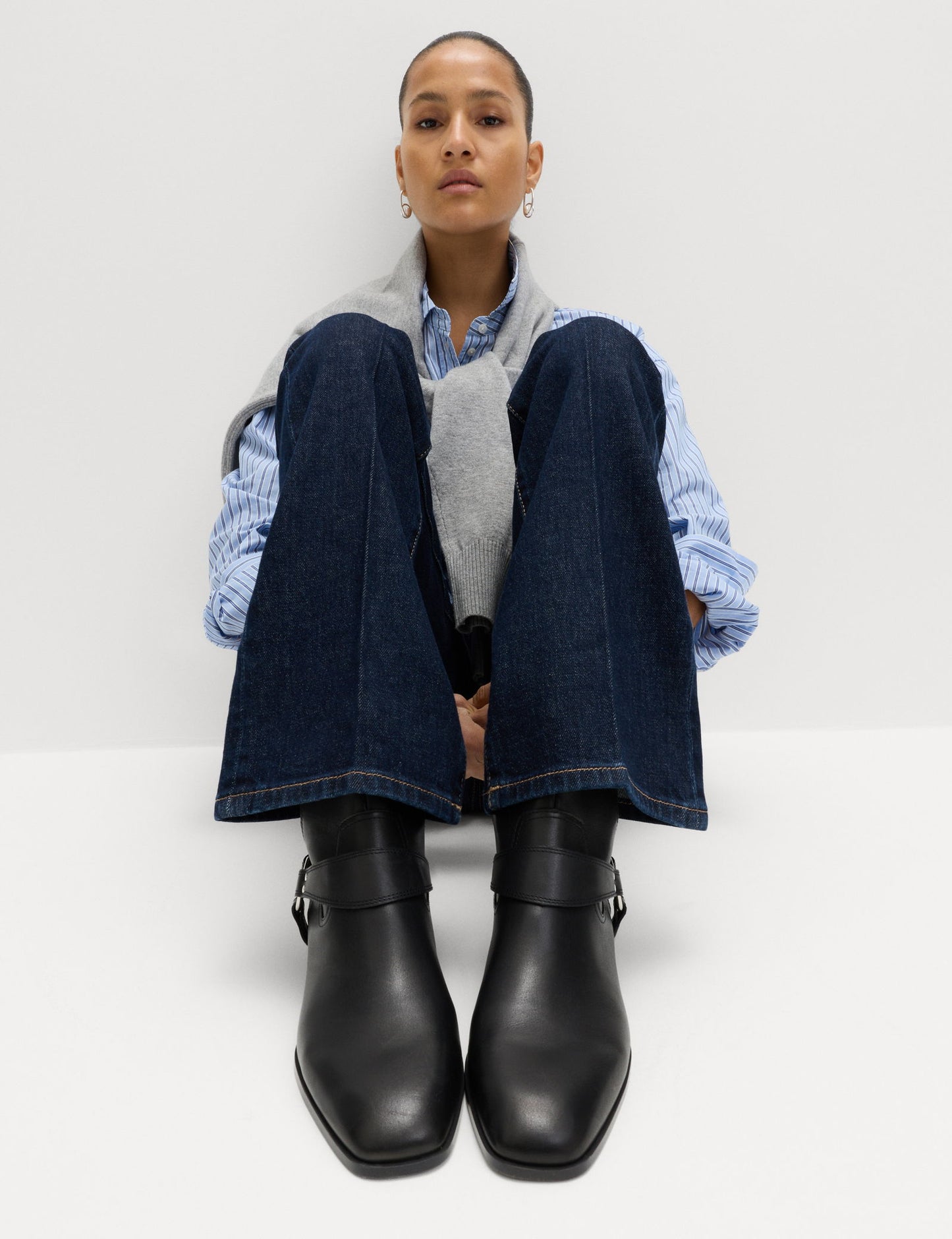 Yüksek Bel Flared Fit Jean