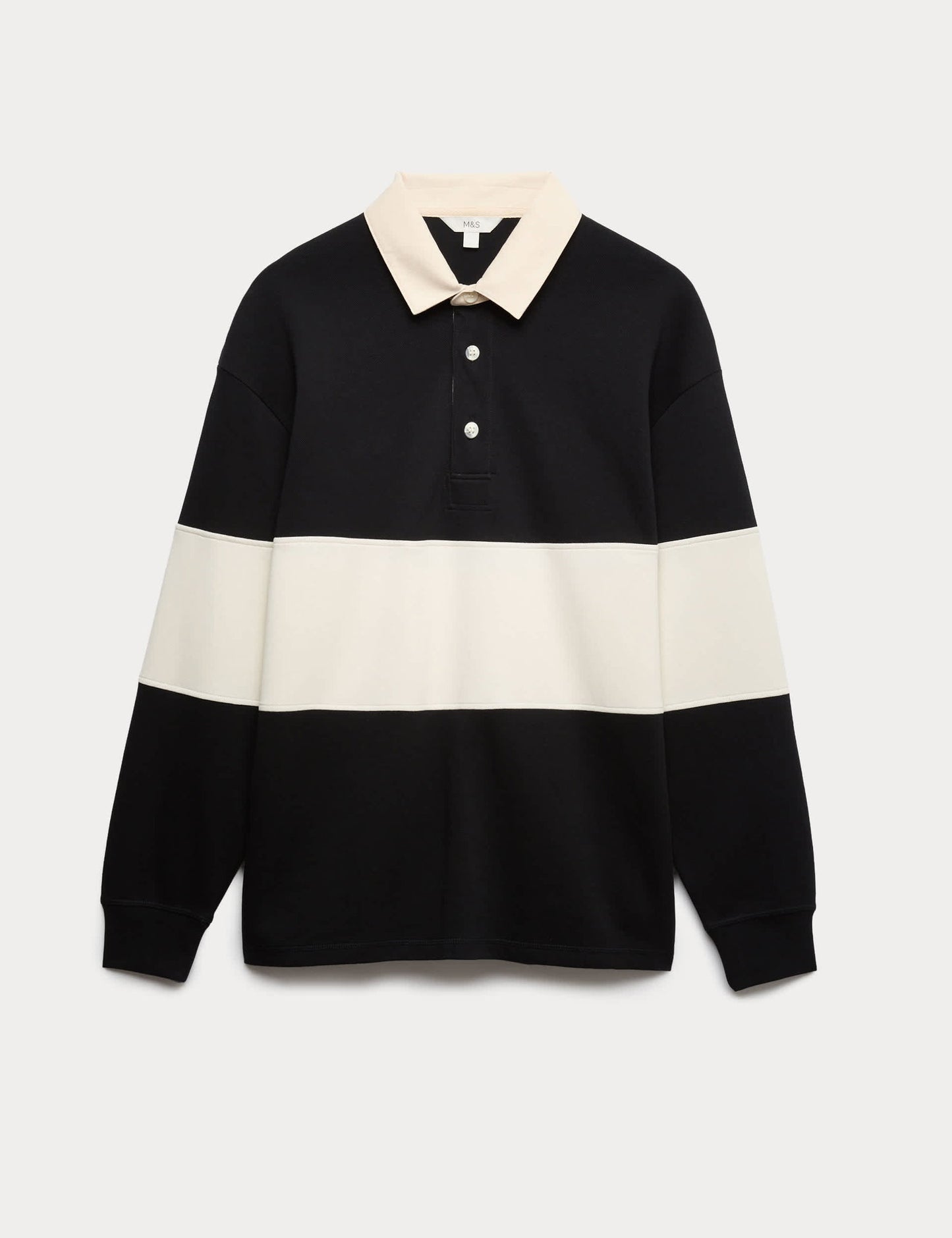 Çizgili Rugby Sweatshirt