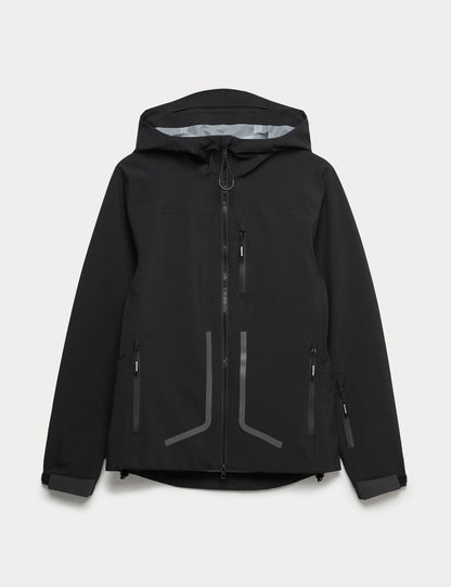 3 Katmanlı Stormwear Ultra Su Geçirmez Kapüşonlu Kayak Ceketi