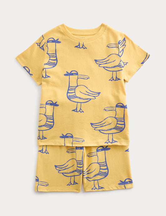 Saf Pamuklu Pijama Takımı