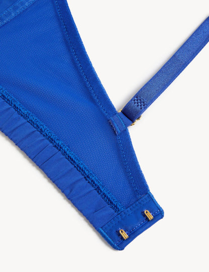 Çiçek Desenli Balensiz Bralet