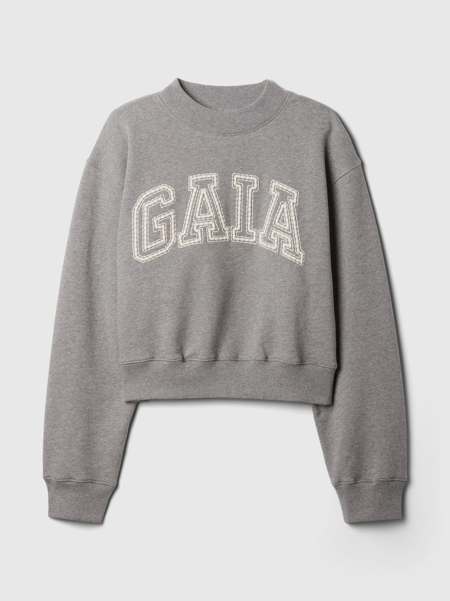 Gri Gap X Cult Gaia Crop Logo Sweatshirt