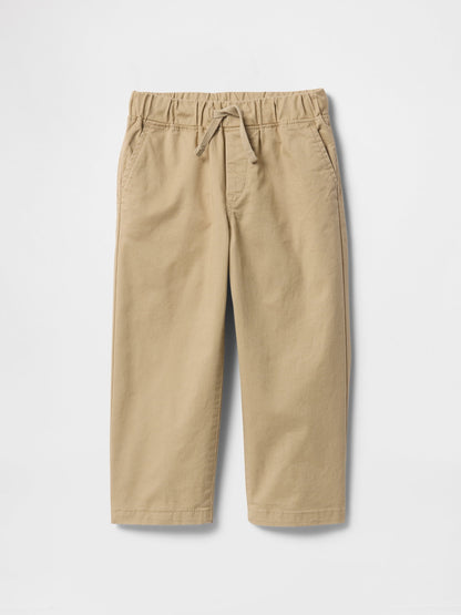 Açık Kahverengi Pull-on Pantolon