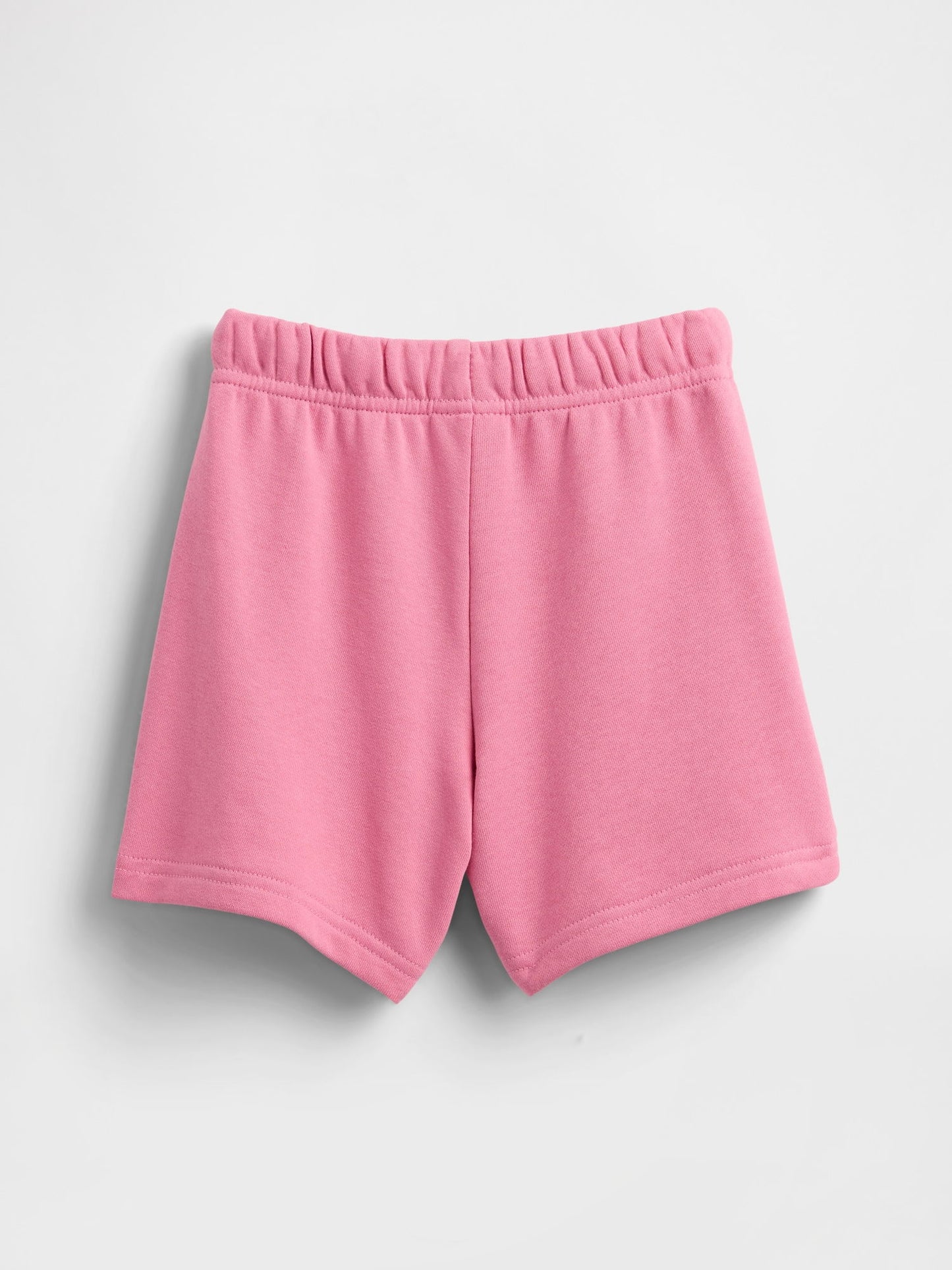 Pembe Gap Logo Fransız Havlu Kumaş Grafik Pull-on Şort