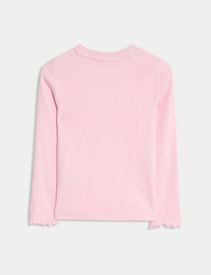 Pamuklu Uzun Kollu T-shirt