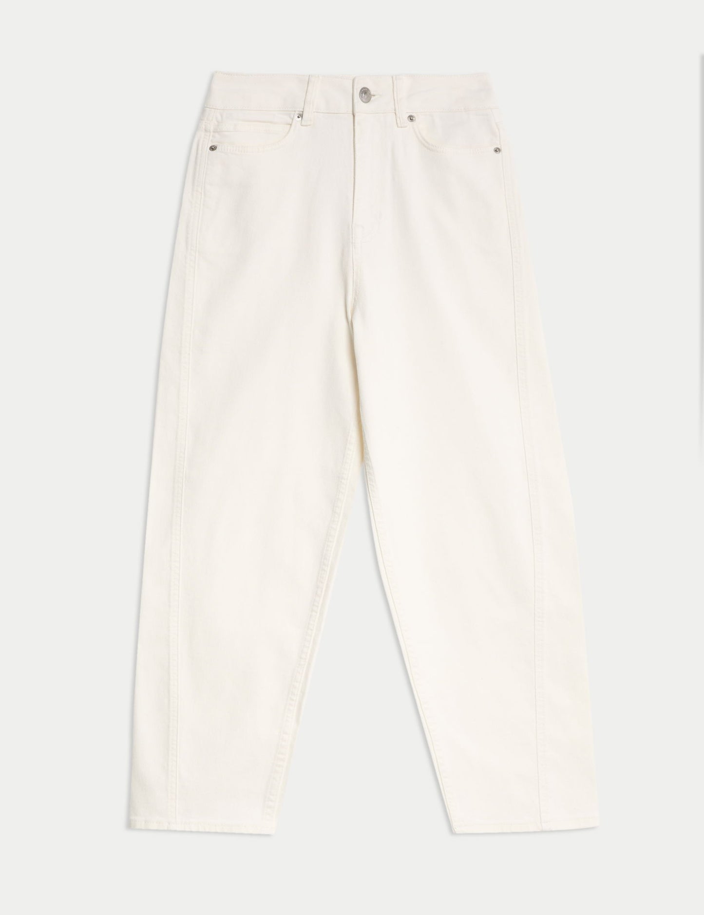 Yüksek Bel Carrot Leg Jean Pantolon