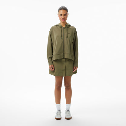 Lacoste Kadın Classic Fit Haki Etek