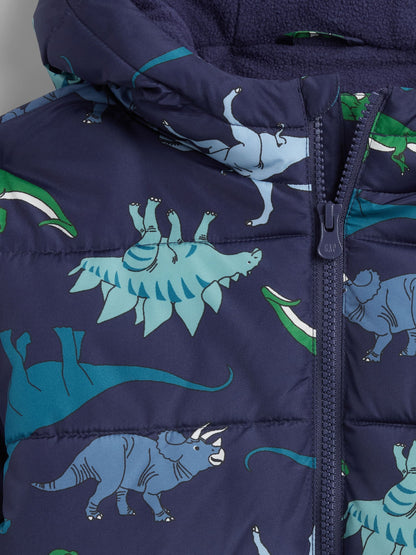 Lacivert Coldcontrol Puffer Şişme Mont