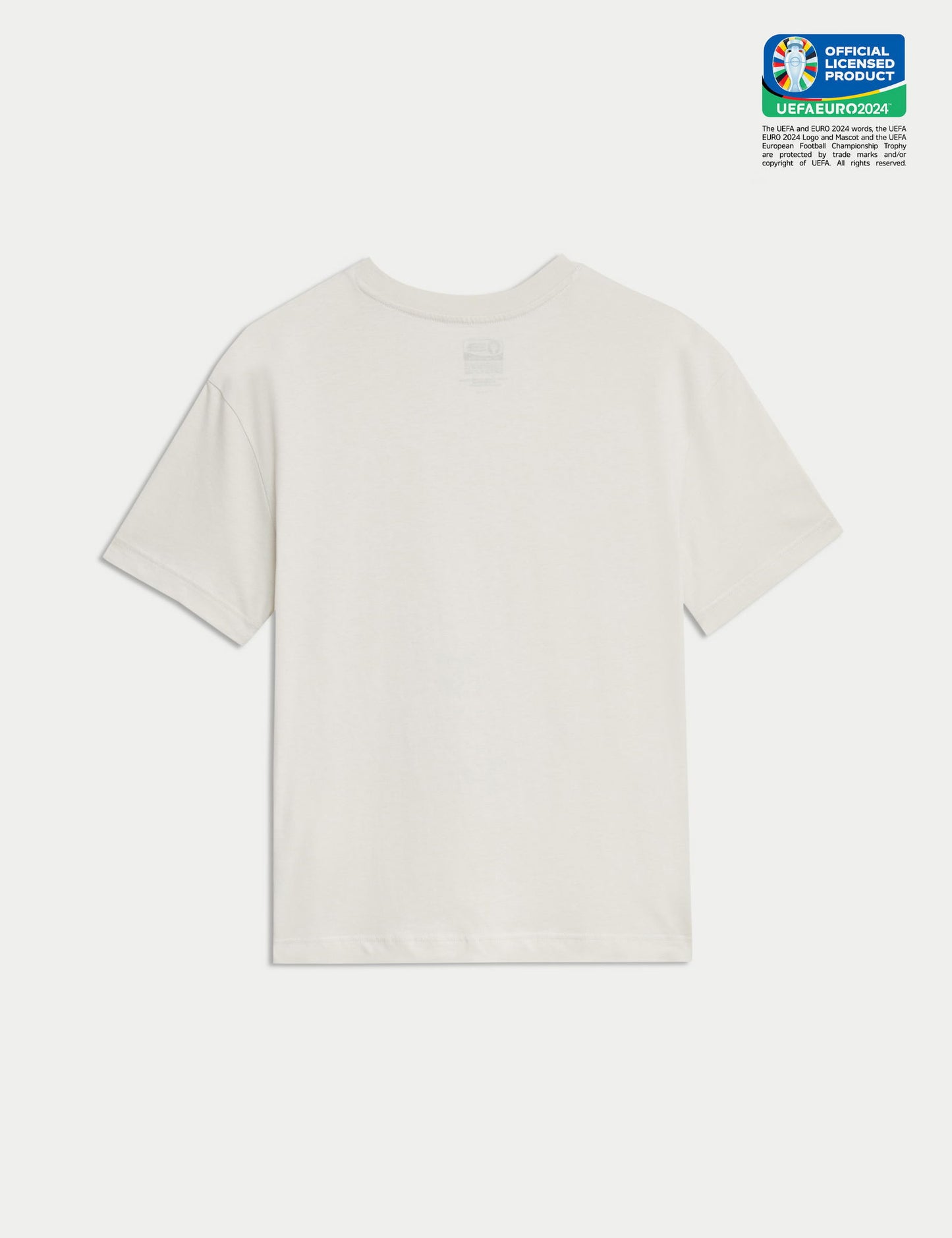 Saf Pamuklu Uefa Euro2024:trade_mark: T-shirt (2-7 Yaş)