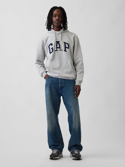 Açık Gri Vintagesoft Arch Gap Logo Sweatshirt