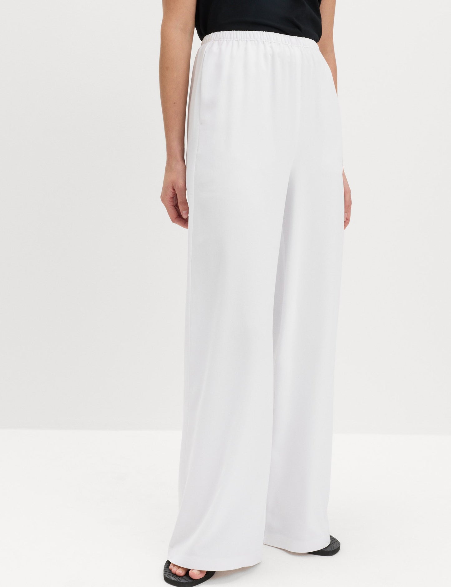 Yüksek Bel Wide Leg Pantolon