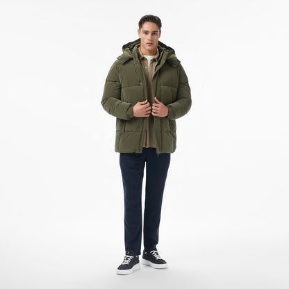 Nautica Erkek Yeşil Regular Fit Mont