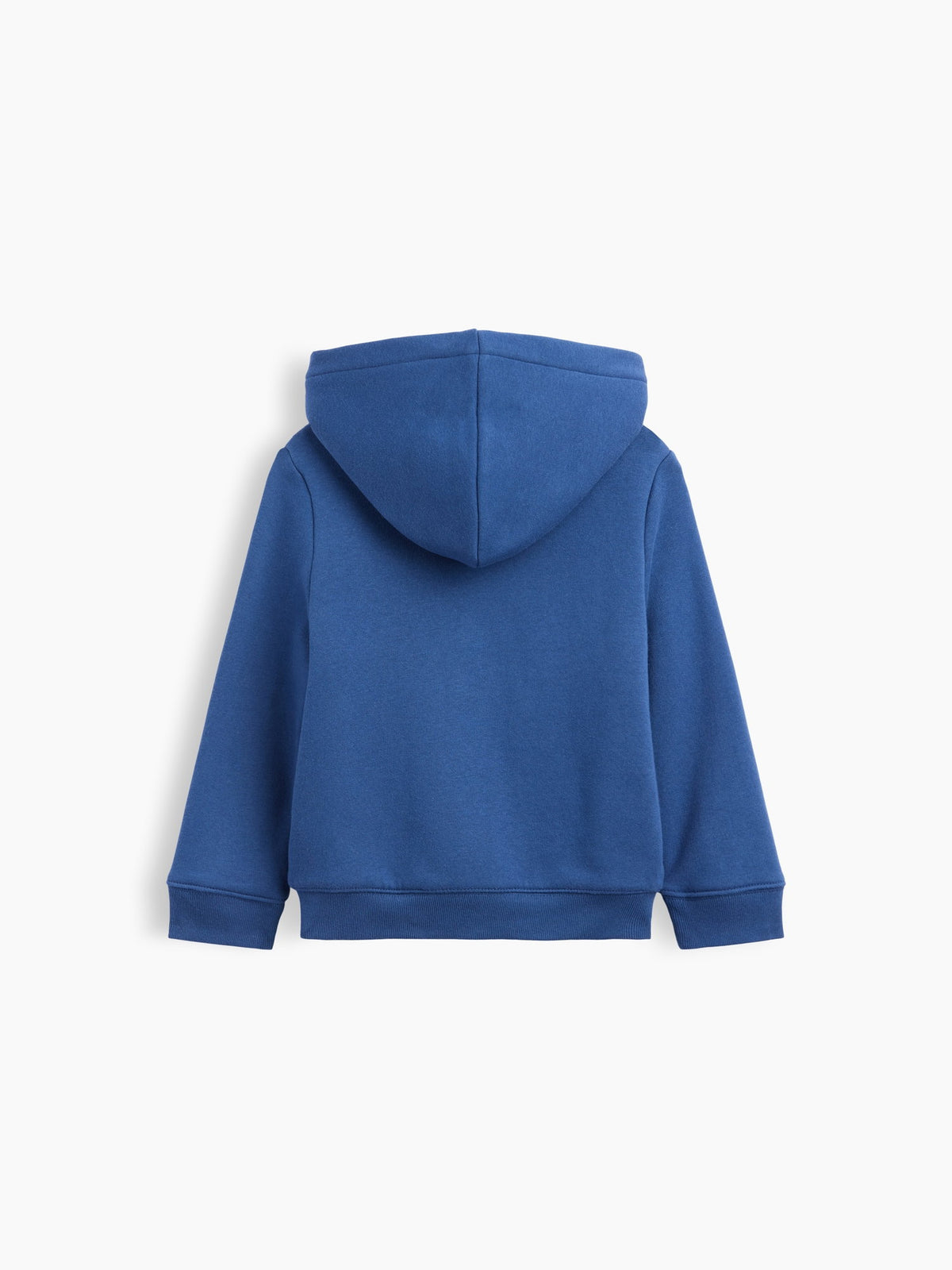 Mavi Sherpa Astarlı Logo Fermuarlı Sweatshirt