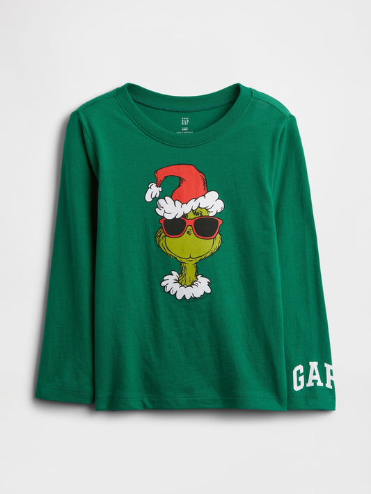Yeşil Dr. Seuss™ Grafik Baskılı T-shirt