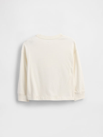 Beyaz Peanuts Thanksgiving Grafik T-shirt