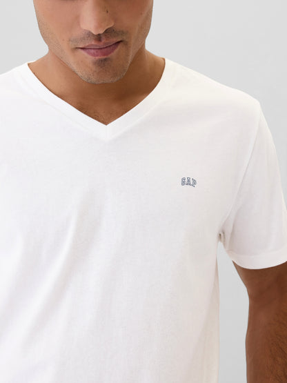 Beyaz Gap Logo Everyday Soft T-shirt