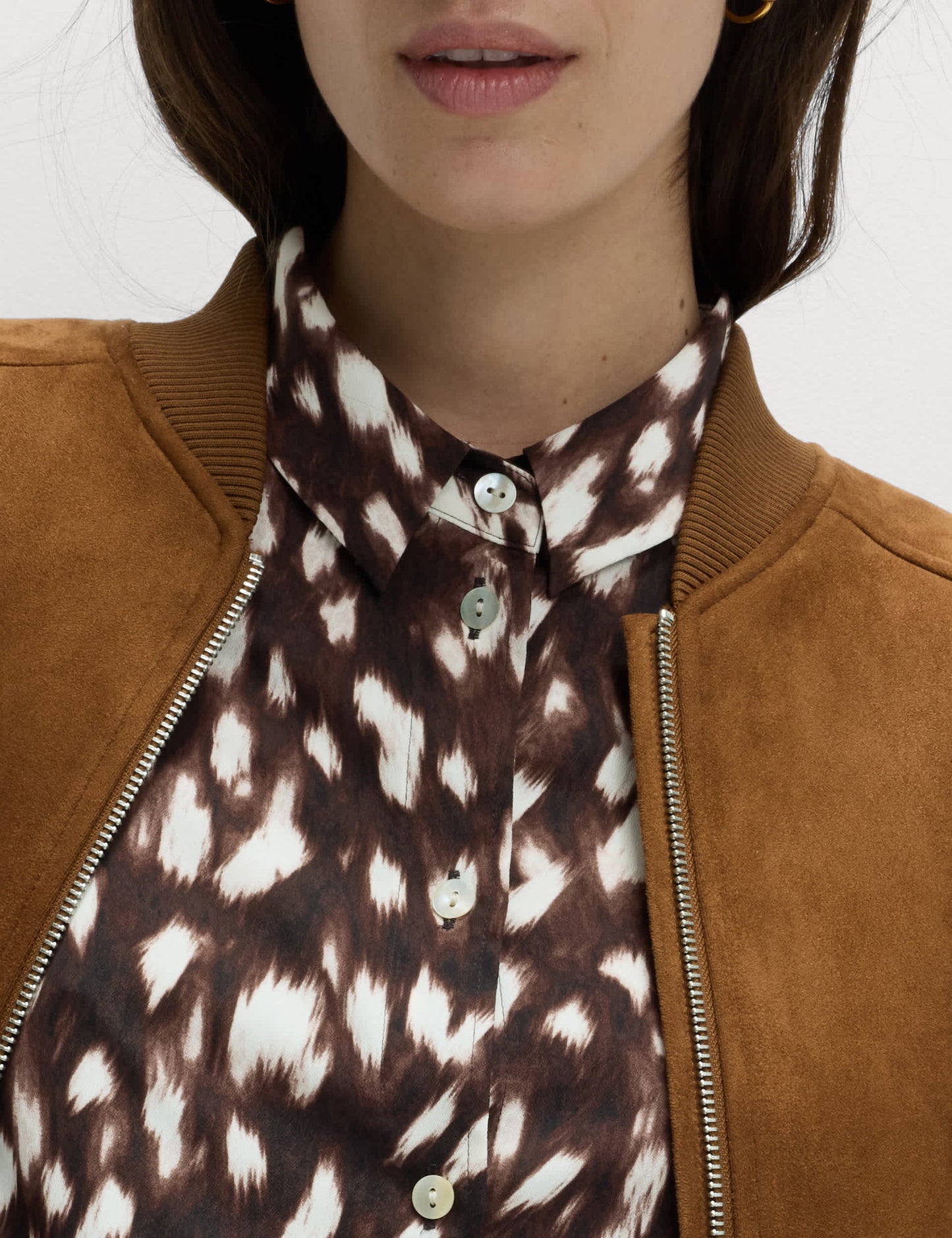 Desenli Kadın Gömlek