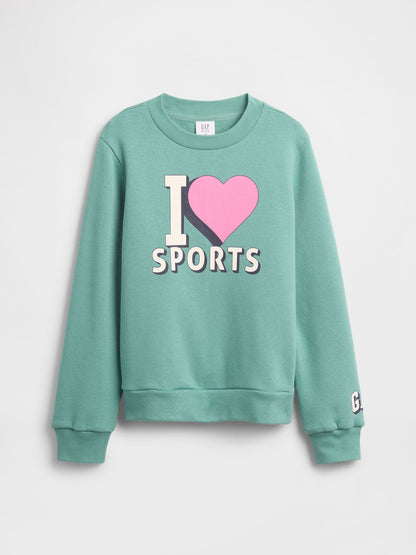 Turkuaz Gap Logo Sweatshirt