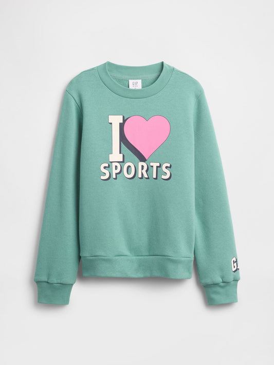 Turkuaz Gap Logo Sweatshirt