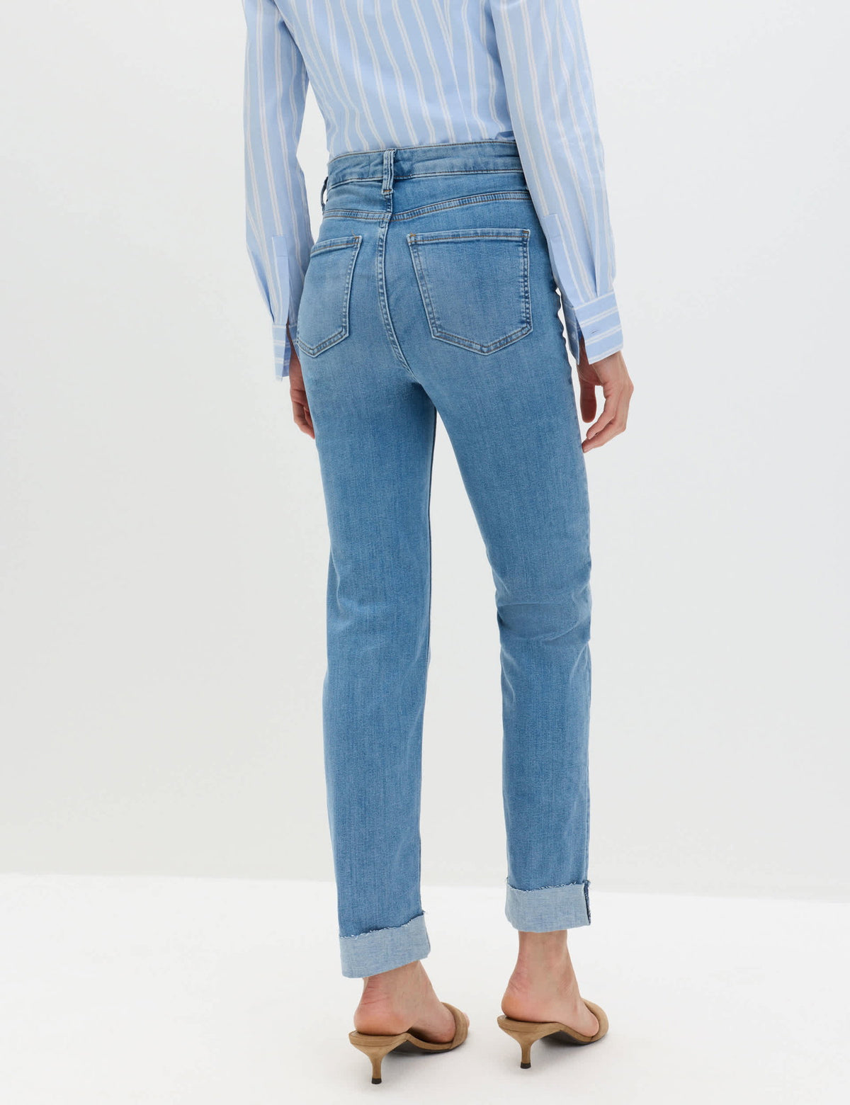Harper Supersoft Yüksek Bel Jean Pantolon