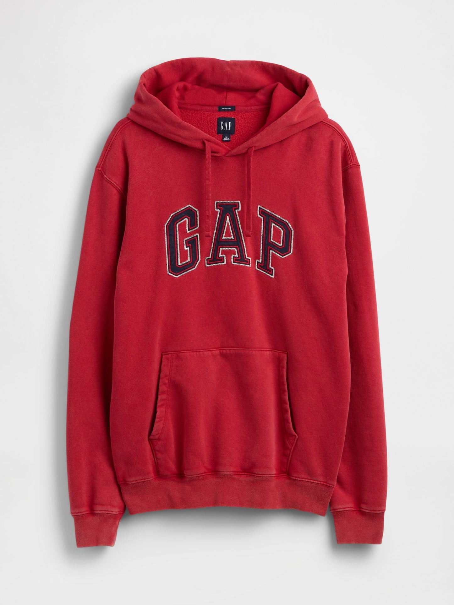 Kırmızı Vintagesoft Relaxed Logo Sweatshirt
